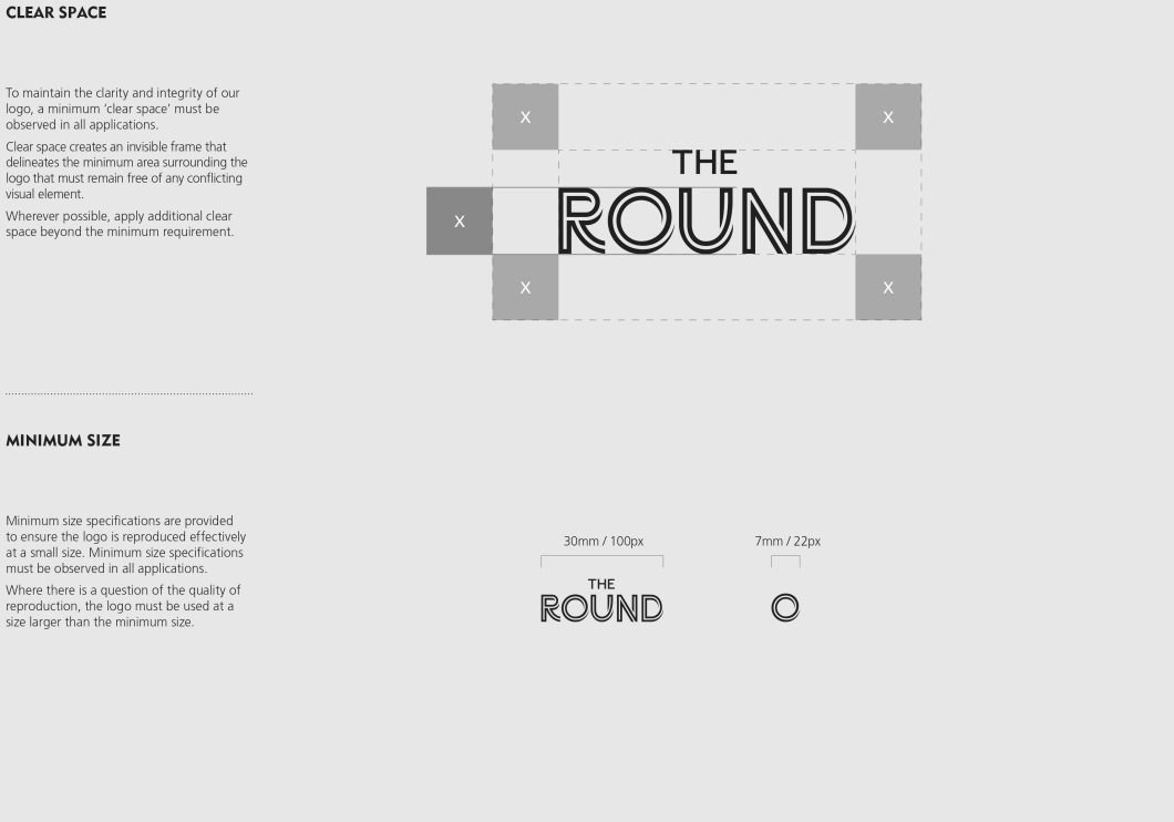 The Round Logo Size Guide