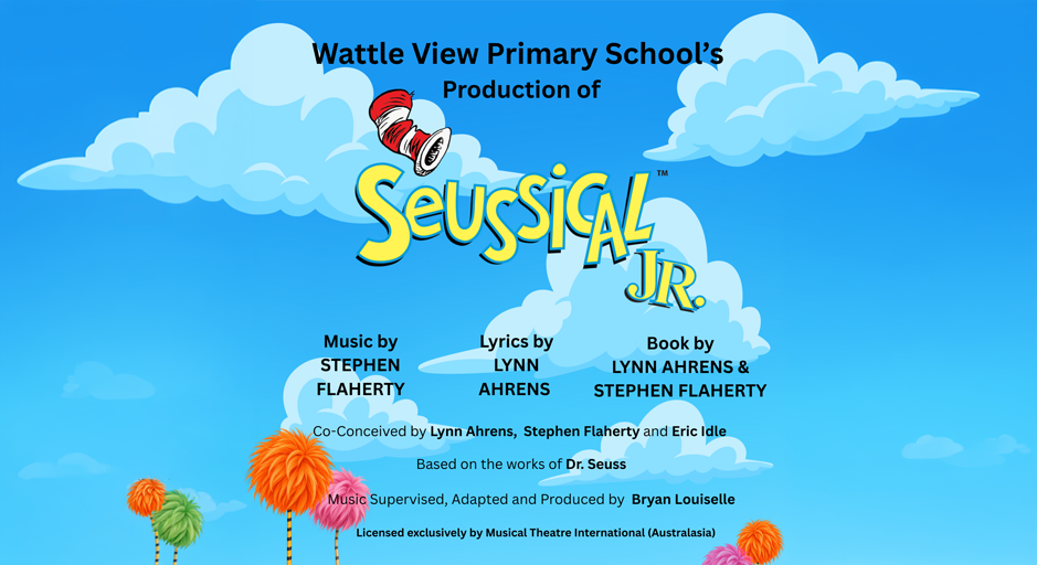 'Seussical Jnr' Wattle View Primary School