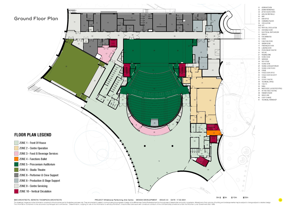 A floor plan of the Ground Floor. 