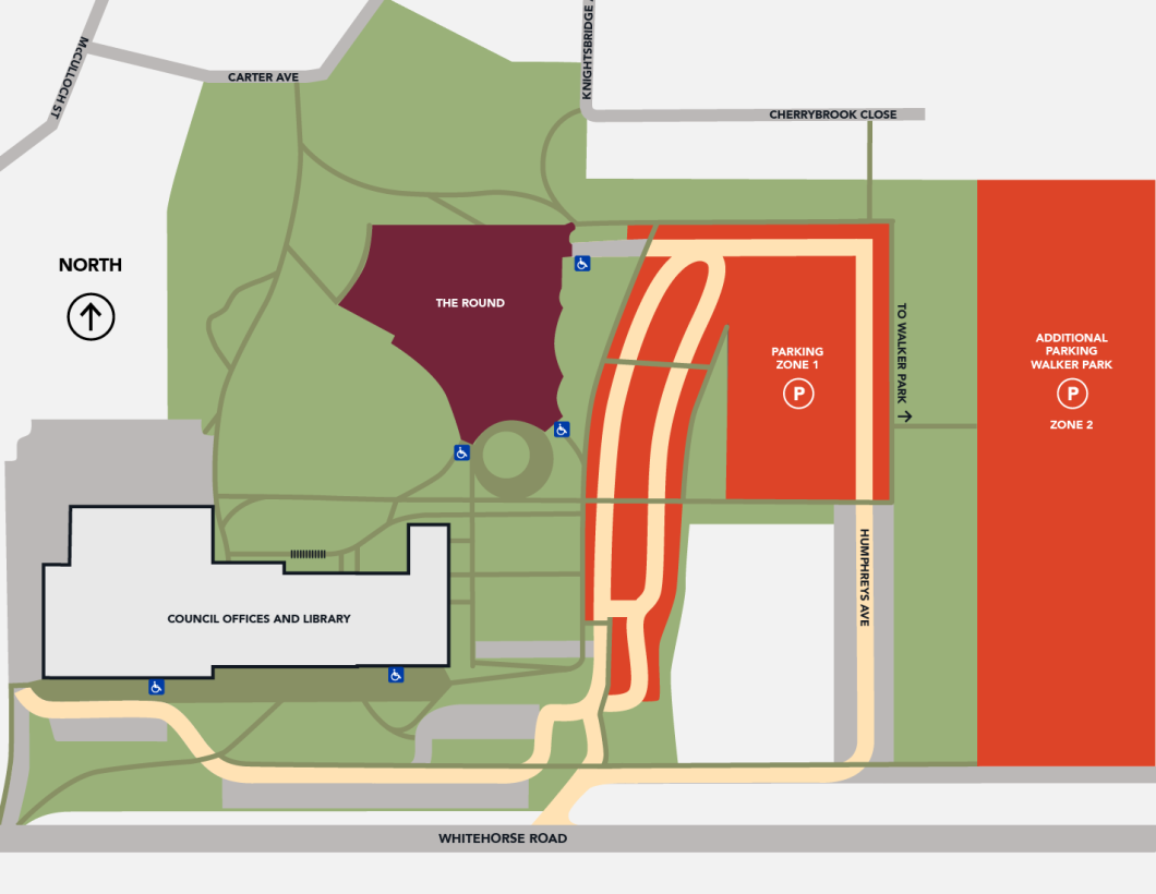 Midweek Daytime Parking Map