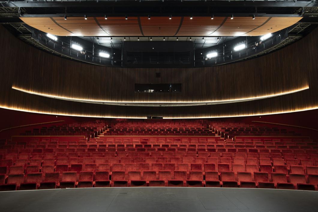 The Round Theatre from the stage.