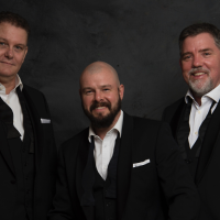 David Kidd, Stewart Morris and Andrew Pryor standing