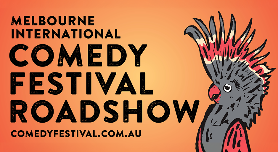 Cockatoo with Comedy Festival Roadshow logo
