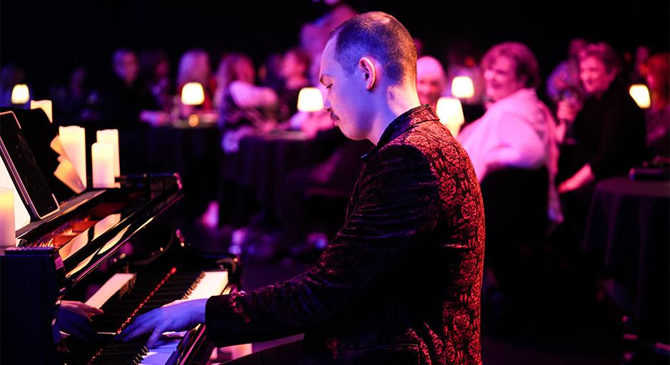 Pianist at The Round Underground Cabaret